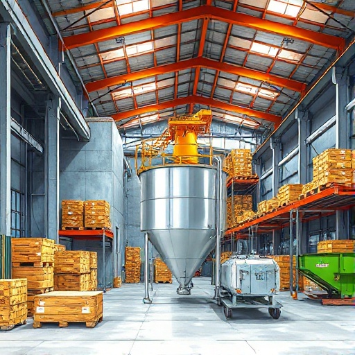 warehousing process dimensions hoppers recyclables
