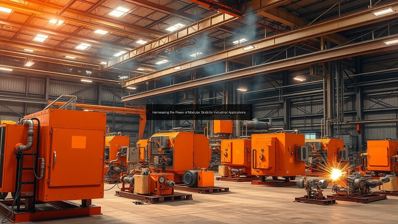 modular process skid skid fabrication shop quality management skid fabrication company safety